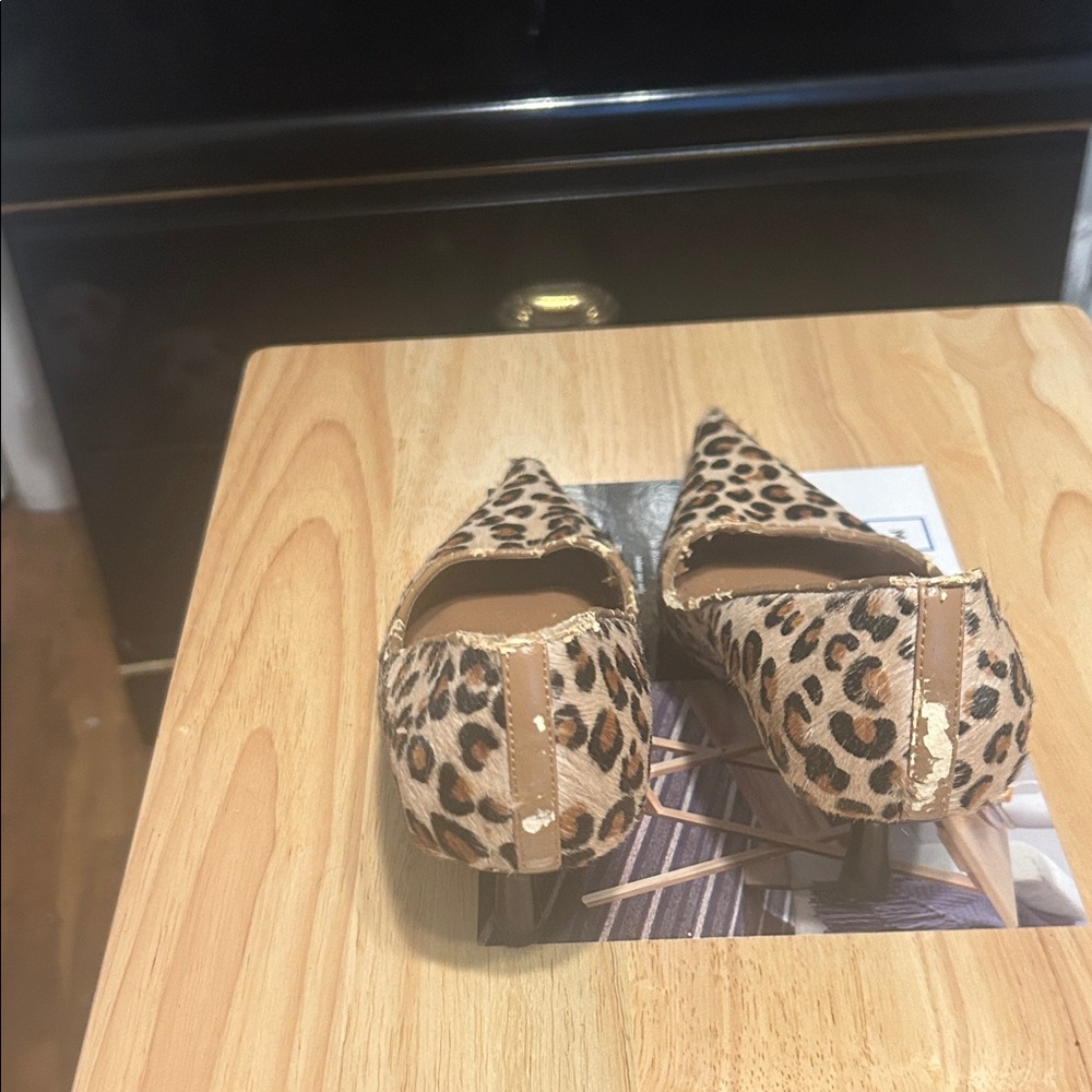 Bakers Leopard Print Heels